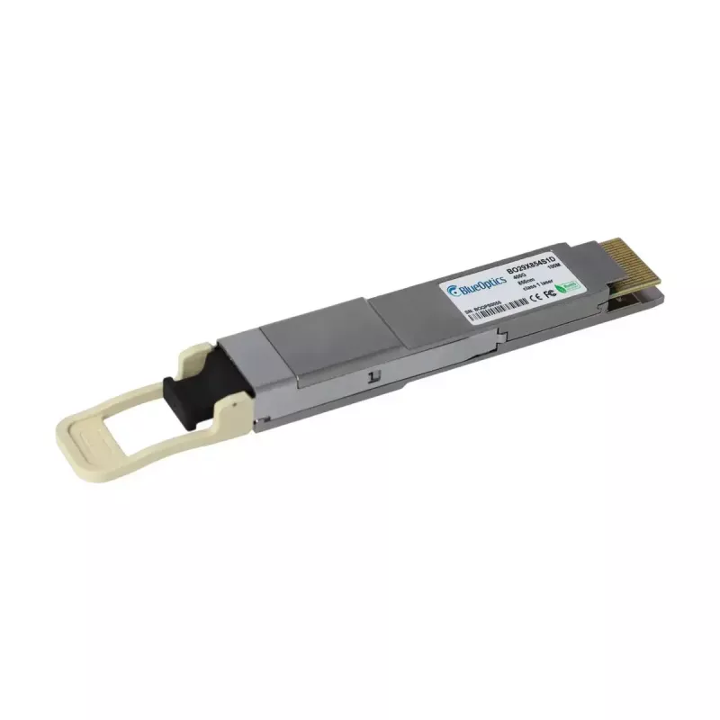 Tinklo siųstuvas-imtuvas BlueOptics MMA1U00-WS-BO QSFP-DD šviesolaidinis 200000 Mbit/s MPO-16/MTP-16 100 m
