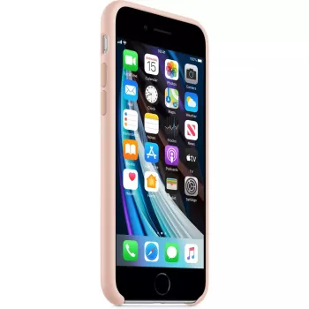Apple iPhone SE Silikoninis Dėklas - Pink Sand