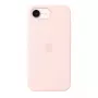 Silicone dėklas su MagSafe, skirtas iPhone 17e, Apple – švelniai rožinis, 6,1 colio (15,5 cm) ekranui