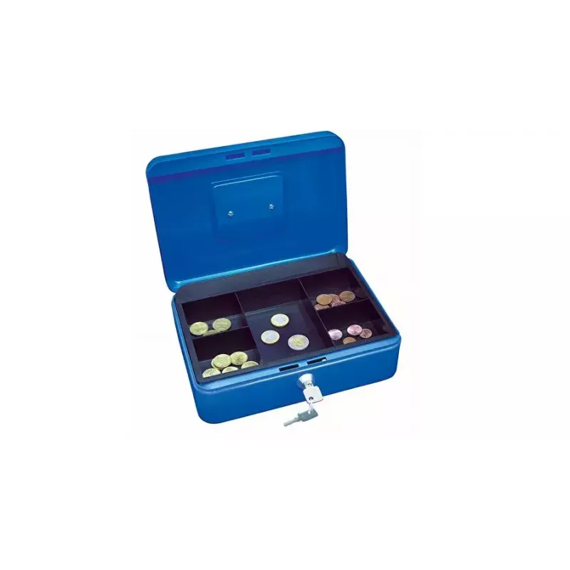 Saugos dėžutė WEDO 145 303X mėlyna su raktiniu užraktu 250x180x90 mm
