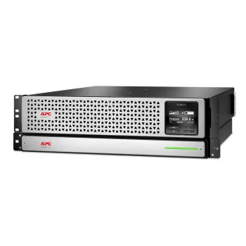 APC Smart-UPS On-Line, 1500VA, Rackmount 2U, 230V, 8x C13 IEC išvadai, tinklo plokštė, su bėgių rinkiniu, naudotas be ličio jonų išorinės baterijos
