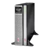 APC Smart-UPS On-Line 1500VA, 2U stelažinis, 230V, 8x C13 lizdai, tinklo kortelė, su bėgeliais, naudotas be ličio jonų išorinės baterijos