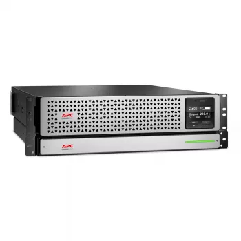 APC Smart-UPS On-Line, 1500VA, Rackmount 2U, 230V, 8x C13 IEC išvadai, tinklo plokštė, su bėgių rinkiniu, naudotas be ličio jonų išorinės baterijos