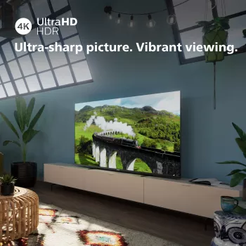 Philips 7600 serijos 75PUS7608/12 televizorius 190,5 cm (75 col.) 4K Ultra HD Smart TV Wi-Fi Antracitas, Pilka
