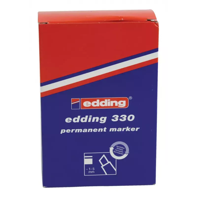 Markeris Edding OFC-ED330RD raudonas, dėžutė 10 vnt.