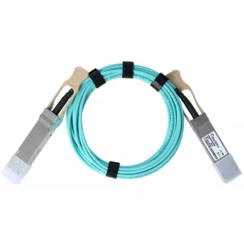 Šviesolaidinis aktyvus kabelis BlueOptics B4QY-BO QSFP56 – QSFP56 10 m oranžinis