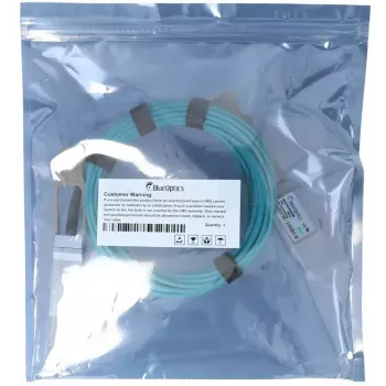 Šviesolaidinis InfiniBand kabelis BlueOptics P06153-B23-BO QSFP56 į QSFP56 10 m Oranžinis