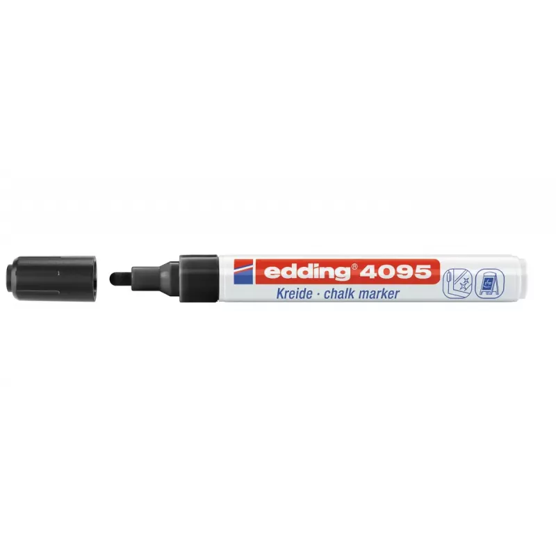 Kreidinis markeris Edding 4095 baltas 10 vnt