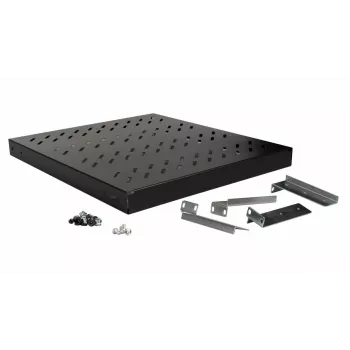Stovo lentyna Equip Variable Shelf 19 inch 1U 500MM Juoda