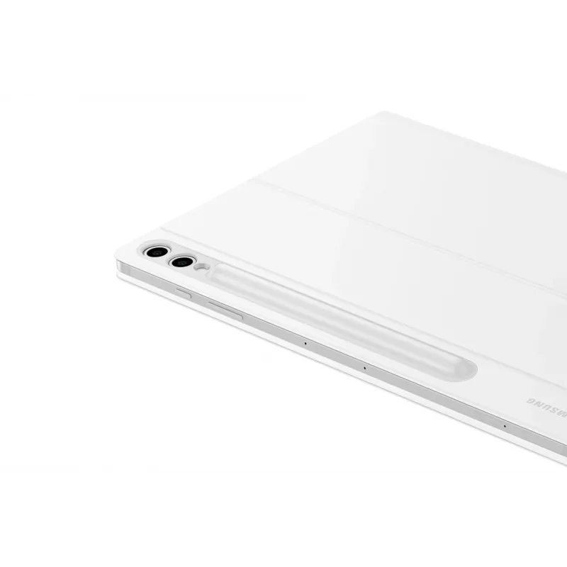 Atverčiamas dėklas Samsung EF-DX825, skirtas Galaxy Tab S10+ / S9+ / S9 FE 12.4 colio, baltas