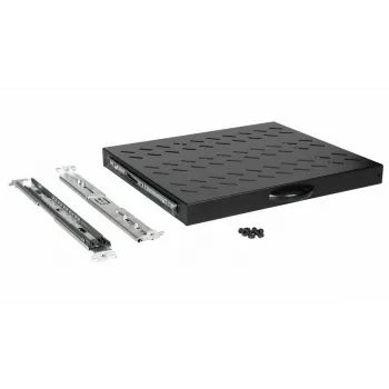 Stumdoma lentyna Equip 19 inch, 1U, 600 mm, juoda