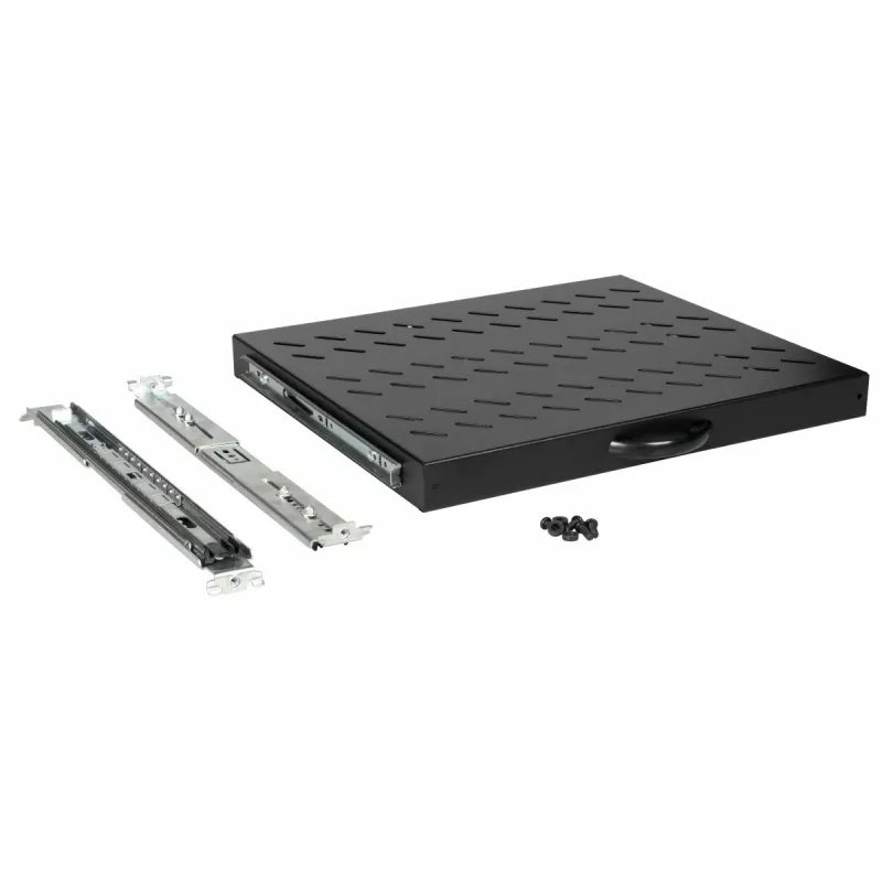 Stumdoma lentyna Equip 19 inch, 1U, 600 mm, juoda