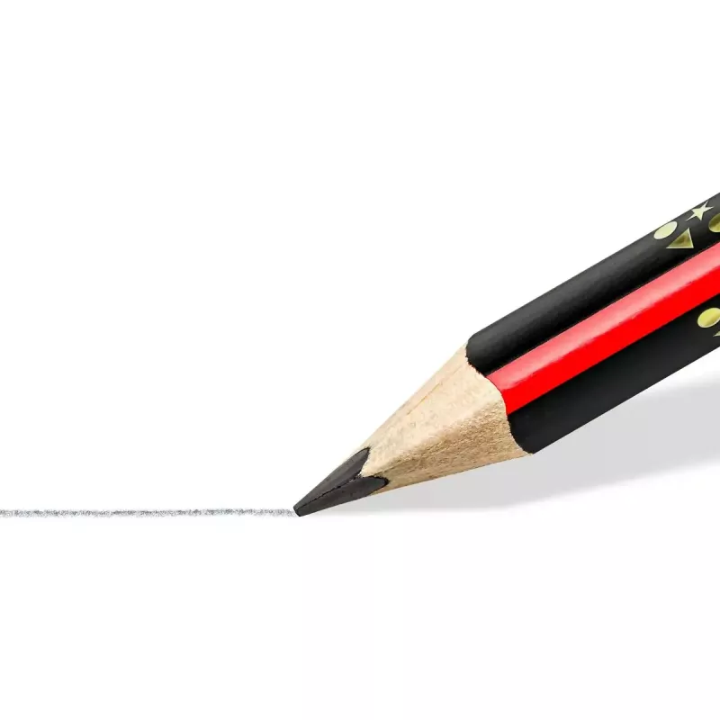 Pieštukas Staedtler Jumbo 2B šešiakampis, švino Ø 3 mm, įvairiaspalvis, 1 vnt