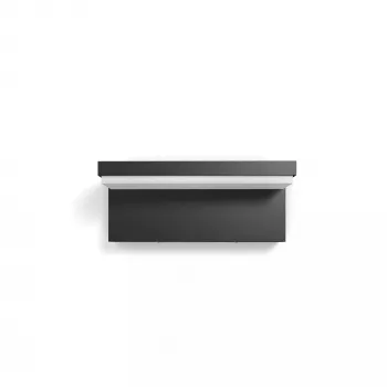 Philips myGarden Bustan 9W antracito aliuminio LED lauko sieninis šviestuvas