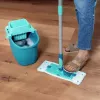 Grindų valymo rinkinys Leifheit PowerClean M 1055510 su mikropluošto šluoste ir reguliuojama rankena
