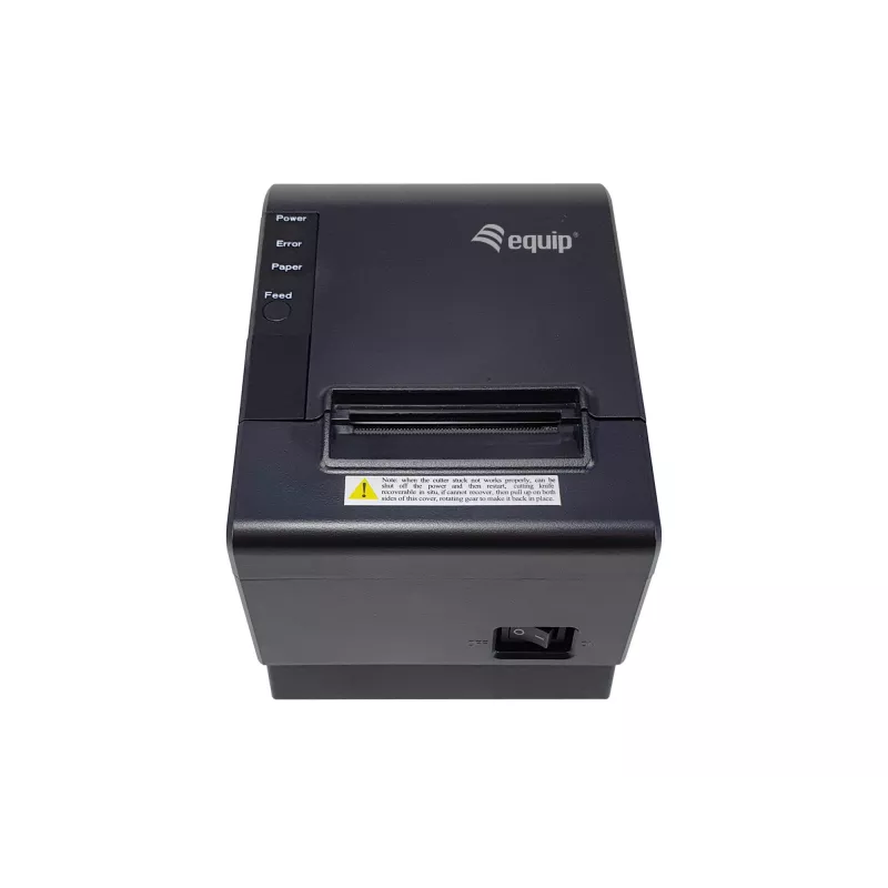 Equip 58 mm terminis kvitų spausdintuvas su automatiniu pjaustytuvu, USB/Ethernet/pinigų stalčiaus jungtys