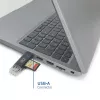 Kortelių skaitytuvas ACT AC6375 USB-C/USB-A 3.0 juodas