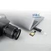 Kortelių skaitytuvas ACT AC6375 USB-C/USB-A 3.0 juodas