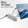 ACT USB 3.0 10Gbps 60W USB Type-C (kampinis aukštyn/žemyn) į USB Type-C (kampinis aukštyn/žemyn) laidas, 2 metrai