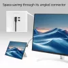 ACT USB 3.0 10Gbps 60W USB Type-C (kairė/dešinė lenktas) į USB Type-C (aukštyn/žemyn lenktas) laidas, 0,5 m