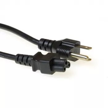 Maitinimo laidas ACT Powercord USA kištukas - C5 juodas 1,8 m