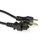 Maitinimo laidas ACT Powercord USA kištukas - C5 juodas 1,8 m