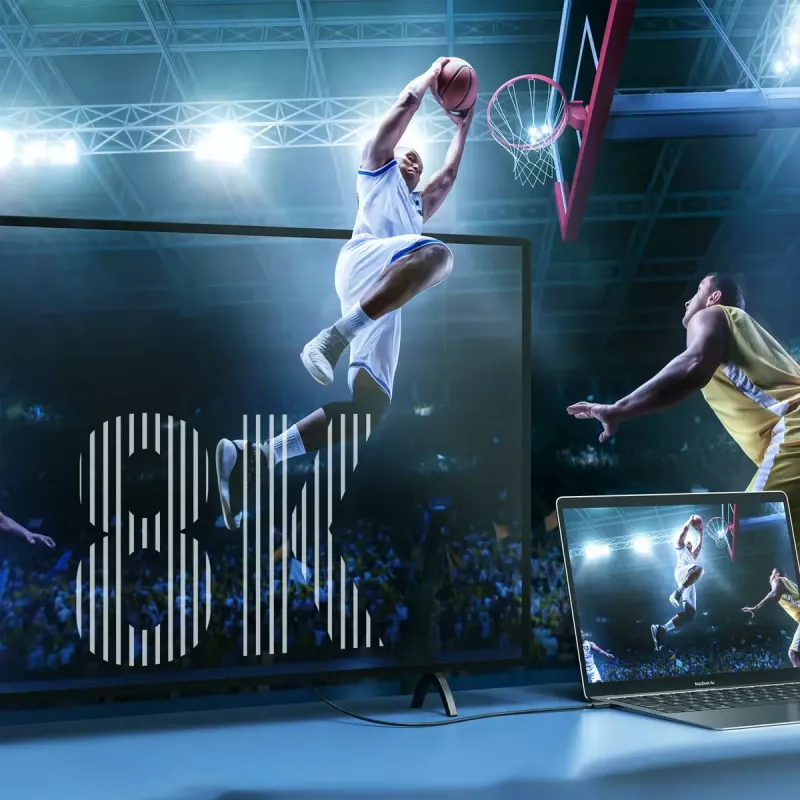 USB-C į USB-C Thunderbolt 4 kabelis CHOETECH A3010 — 40 Gbps, 100 W įkrovimas, 0,8 m, juodas