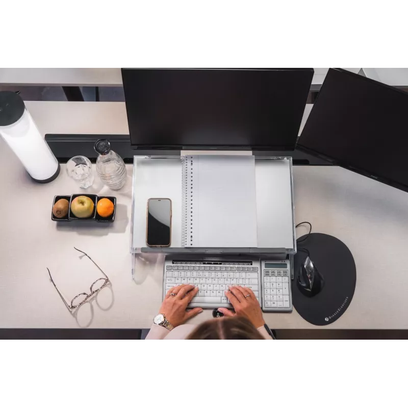 BakkerElkhuizen FlexDesk 640 reguliuojamo aukščio dokumentų laikiklis