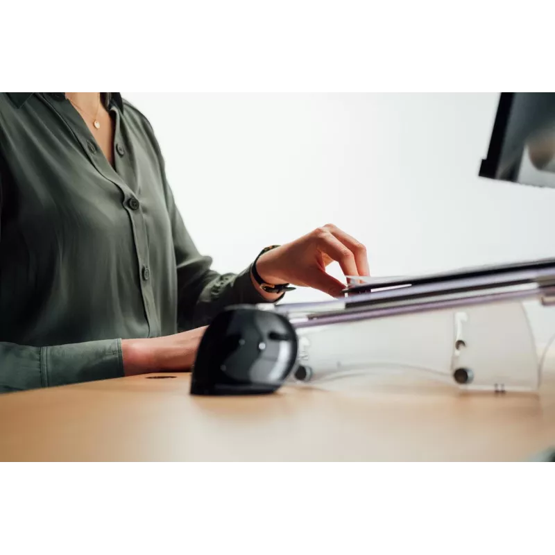 BakkerElkhuizen FlexDesk 640 reguliuojamo aukščio dokumentų laikiklis