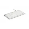 BakkerElkhuizen UltraBoard 950 V2 US Qwerty, laidinė, USB, žirkliniai jungikliai, QWERTY, tamsiai pilka, šviesiai pilka