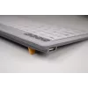 BakkerElkhuizen UltraBoard 950 V2 US Qwerty, laidinė, USB, žirkliniai jungikliai, QWERTY, tamsiai pilka, šviesiai pilka