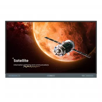 BenQ RP6504 interaktyvi lenta 165,1 cm (65 colių) 3840 x 2160 pikselių Liečiamas ekranas Juoda