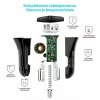Maitinimo įkroviklis CHOETECH C0051 dvigubas USB-A 36W QC3.0, juodas