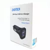 Maitinimo įkroviklis CHOETECH C0051 dvigubas USB-A 36W QC3.0, juodas