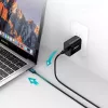 USB Type-C į Type-C laidas CHOETECH CC0004-V2, 3 m, PD 20W, juodas