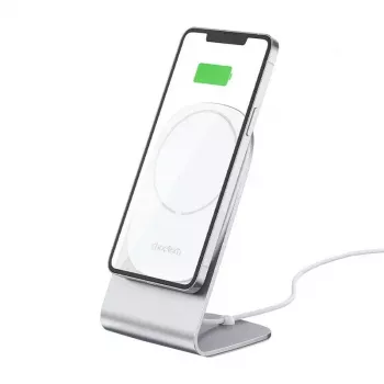 Belaidis magnetinis įkroviklis CHOETECH H047 15W, suderinamas su MagSafe, greitas įkrovimas išmaniesiems telefonams