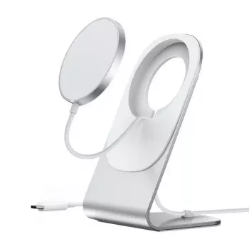 Belaidis magnetinis įkroviklis CHOETECH H047 15W, suderinamas su MagSafe, greitas įkrovimas išmaniesiems telefonams
