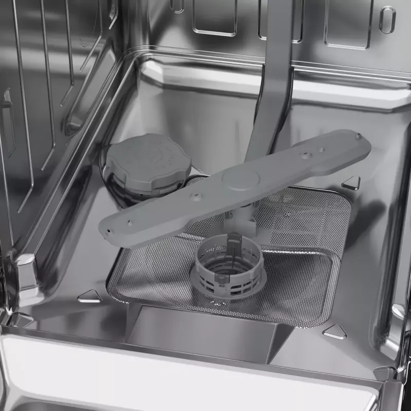 Siauras indaplovė BEKO DVS05024W — 10 komplektų, 45 cm, 49 dB, E klasė
