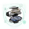 Automobilinis telefono laikiklis CHOETECH T536-S su 10W belaidžiu krovimu, tvirtinimui ant prietaisų skydelio / stiklo