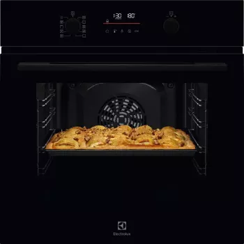 Elektrinė orkaitė Electrolux 600 SurroundCook EOFDP46BK 65 L įmontuojama juoda