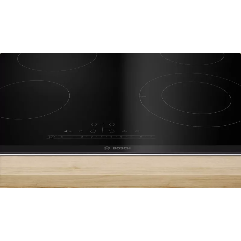 Bosch Serie 6 PKF675FP2E kaitlentė Juoda Įmontuojama 60 cm Keraminė 4 zonos