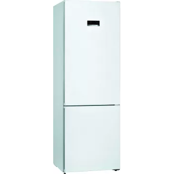 Šaldytuvas su šaldikliu Bosch Serie 4 KGN49XWEA, laisvai pastatomas, 438 L, baltas