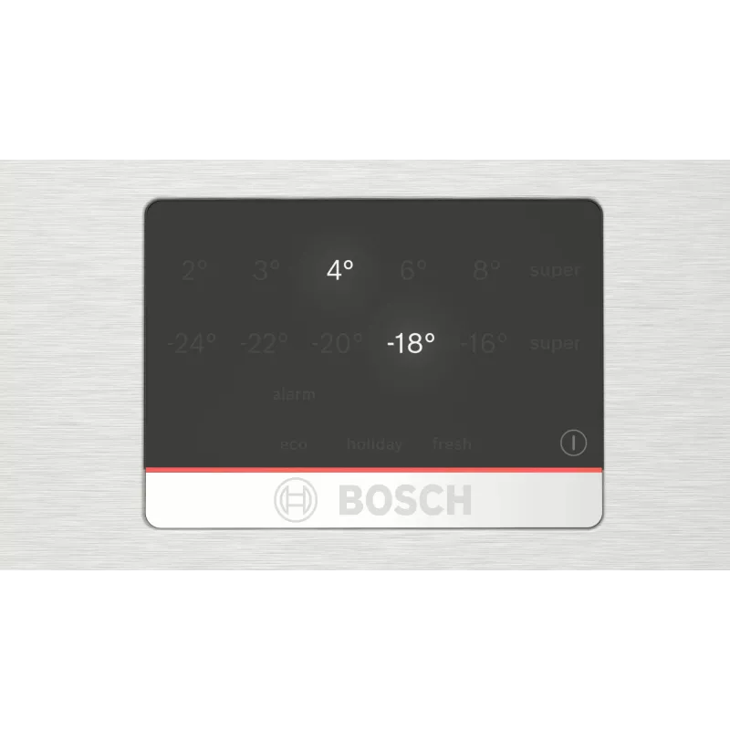 Bosch Serie 6 KGN39AIBT šaldytuvas-šaldiklis 363 L Nerūdijantis plienas