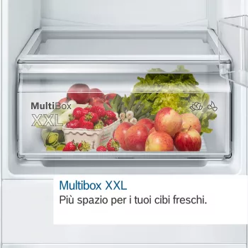 Bosch Serie 2 KIN86NSE0 šaldytuvas su šaldikliu įmontuojamas 260 L