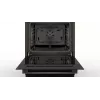Bosch Serie 4 HLN39A060U laisvai pastatoma viryklė su indukcine kaitlente, juoda