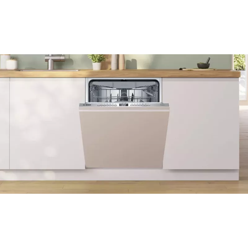 Bosch Serie 6 SMV6ZCX13E indaplovė, visiškai įmontuojama, 14 komplektų