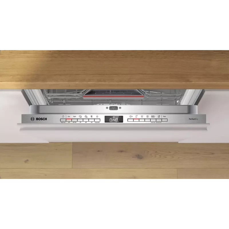 Bosch Serie 6 SMV6ZCX13E indaplovė, visiškai įmontuojama, 14 komplektų