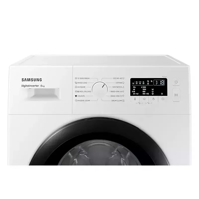 Samsung WW60A3120BE/LE skalbyklė priekinio pakrovimo 6 kg 1200 aps./min. balta