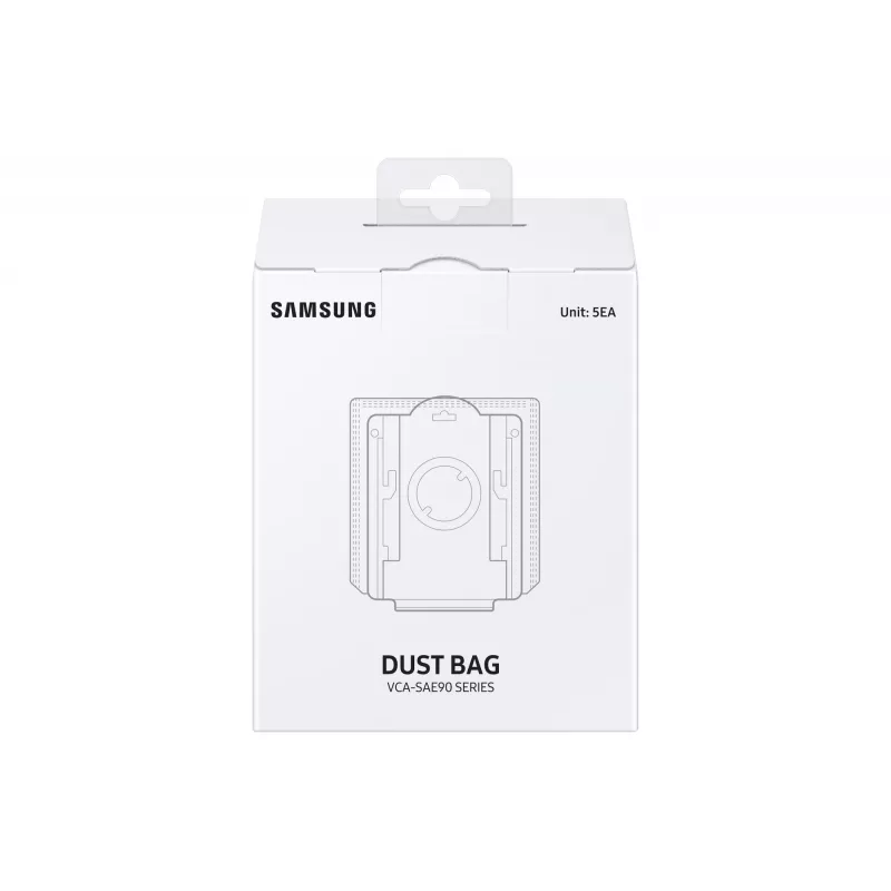 Filtras Samsung VCA-ADB90 rankiniam dulkių siurbliui, baltas, 135 mm x 23 mm x 142 mm