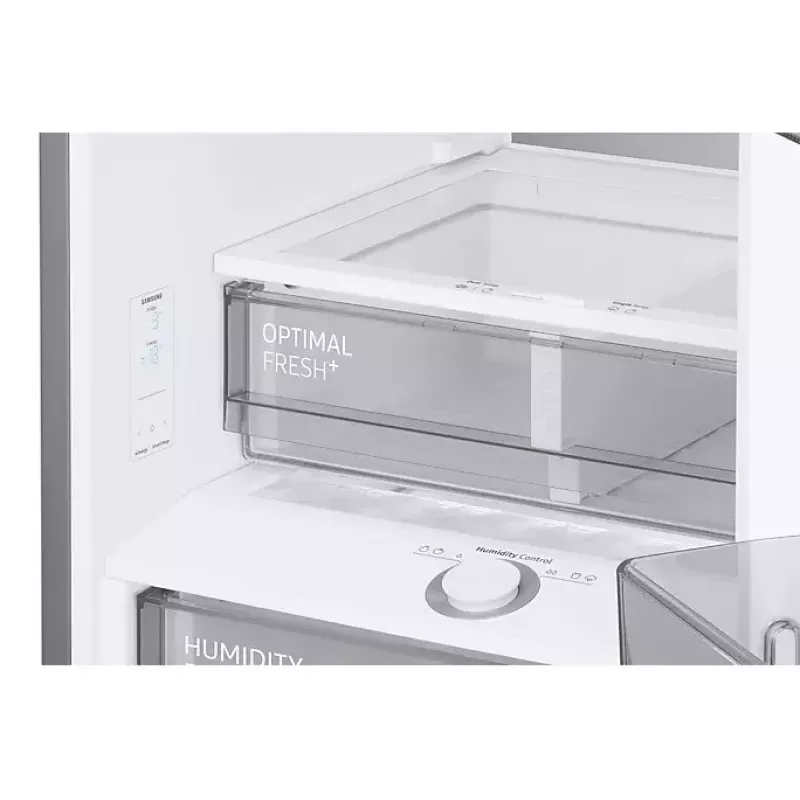 Šaldytuvas su šaldikliu Samsung RB38C7B5C12/EF 390 L Baltas Laisvai pastatomas